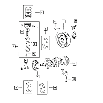 68000512AB Engine Connecting Rod - Direct Fit