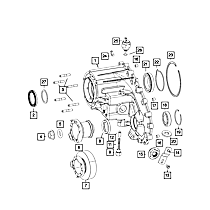 68002035AA Transfer Case Shifter Lever