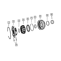 68020035AA Direct Fit Automatic Transmission Case Extension Bolt, Sold Individually
