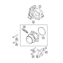 68027628AA Direct Fit Exhaust Manifold Stud, Sold Individually