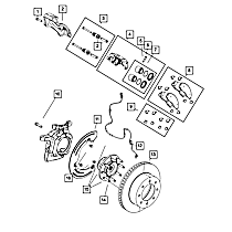 Brake Hardware Kit - Sold individually