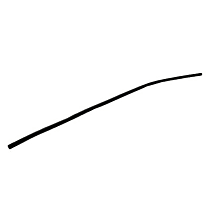 68040042AB OE Replacement Series Weatherstrip Seal - Front, Door, Direct Fit, Sold individually