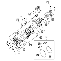 68056415AA Direct Fit Automatic Transmission Input Shaft Seal, Sold Individually