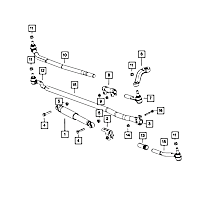 68066694AA Steering Linkage Assembly - Direct Fit, Sold individually