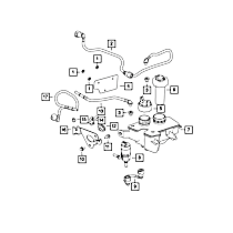 68073593AA Body Wiring Harness - Sold individually