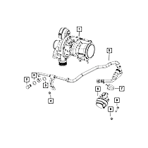 68073779AA Direct Fit Automatic Transmission Oil Cooler Hose Banjo Bolt, Sold Individually