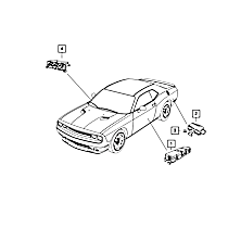 68080593AE Heated Seat Module