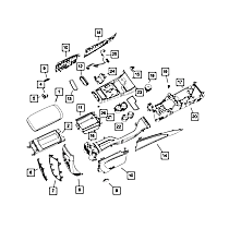 68081801AC Storage Compartment