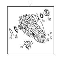 68087456AA Direct Fit Transfer Case Plug, Sold Individually