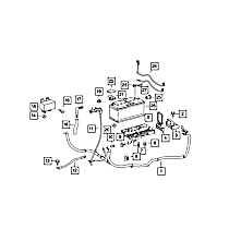 68087502AA Chassis Wire Harness - Sold individually