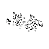 68087873AA Transfer Case Snubber