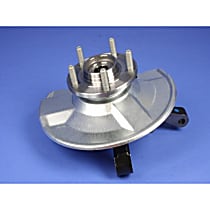 Front, Driver Side Knuckle, Eng. VIN: A - Front, Driver Side
