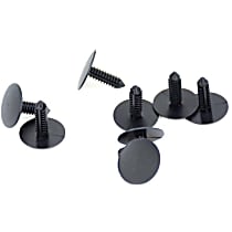 68091518AA Clips & Fasteners - Black, Direct Fit, Sold individually