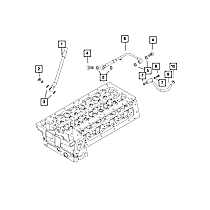 68094322AA Direct Fit Automatic Transmission Oil Cooler Hose Banjo Bolt, Sold Individually
