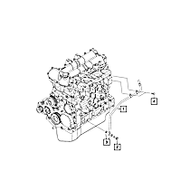 68094326AA Brake Hose Banjo Bolt - Direct Fit