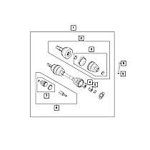 68094608AA Direct Fit Drive Axle Shaft Snap Ring, Sold Individually