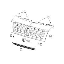 68095826AA Grille Insert