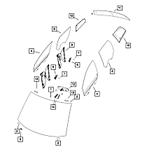 68096260AB Windshield