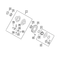 68099422AA Direct Fit Automatic Transmission Differential Seal, Sold Individually