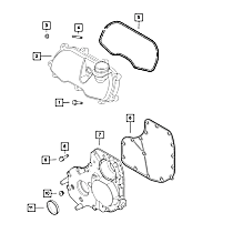 68117045AA Engine Block Drain Plug
