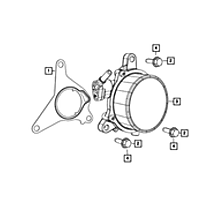 68120415AA Direct Fit Power Brake Booster Vacuum Pump Seal
