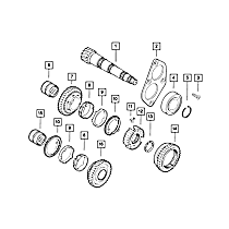 68136876AA Transmission Snap Ring