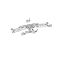 68141126AA Front Door Lock Switch