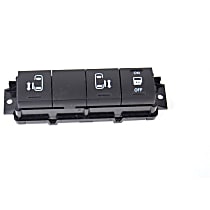 68141127AA Front Door Lock Switch Black
