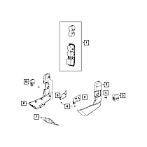 68145437AA Door Trim Fastener