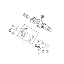 68146109AA Shift Rod - Direct Fit