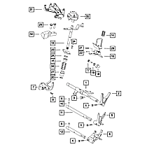 68146450AA Direct Fit Automatic Transmission Shifter Linkage, Sold Individually