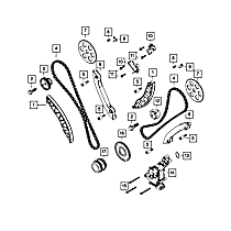 68148429AA Mopar Timing Chain Guide Timing Chain Guide - Direct Fit, Sold individually