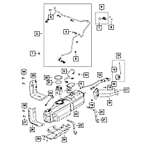 68149308AB Fuel Pump Wiring Harness