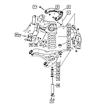 68157184AA Shock Absorber Grommet