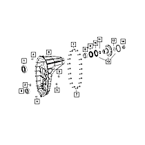 68164716AB Drive Shaft End Yoke