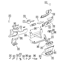 68169340AA Cigarette Lighter - Direct Fit