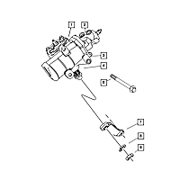 68170214AB Direct Fit Rack and Pinion Assembly, Sold Individually