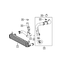 68188891AA Radiator Hose Clamp