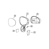 68194463AA Door Mirror Cap