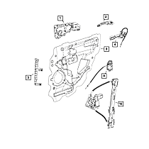 68202107AA Window Channel