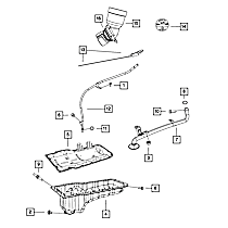 68206053AB Direct Fit Oil Filler Pipe Adapter, Sold Individually