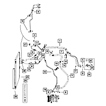 68212688AA Direct Fit A/C Discharge and Liquid Line, Sold Individually