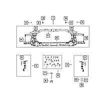 68222835AA Direct Fit Radiator Screw, Sold Individually