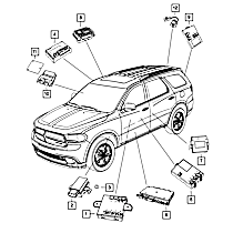 68225100AD Door Control Module