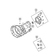 68225417AA Direct Fit Transfer Case Adapter, Sold Individually