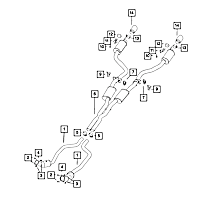 68227313AC Direct Fit Exhaust System Hanger Bracket Reinforcement, Sold Individually
