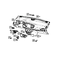 68234655AB USB Auxiliary Port