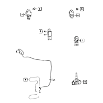 68237023AA Occupant Detection Sensor, Sold individually