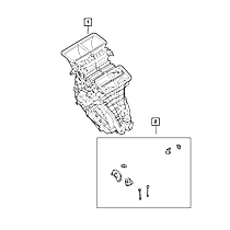 68241594AA Direct Fit HVAC Air Inlet Housing, Sold Individually