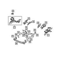 68243688AC Sport Utility Bumper Reinforcement